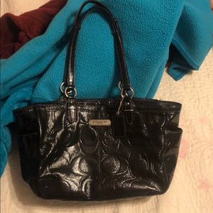 Coach black purse